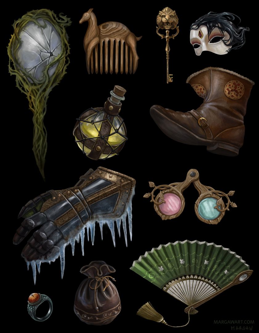 Fantasy props | 2D Game Props