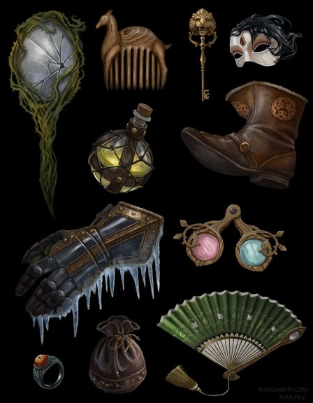 Fantasy props | 2D Game Props