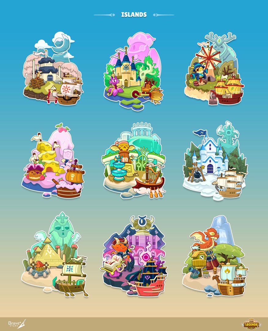 Island Concept Art - Coin Legends