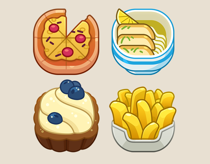 Stylized Food + Stylized Animals + Stylized Toys
