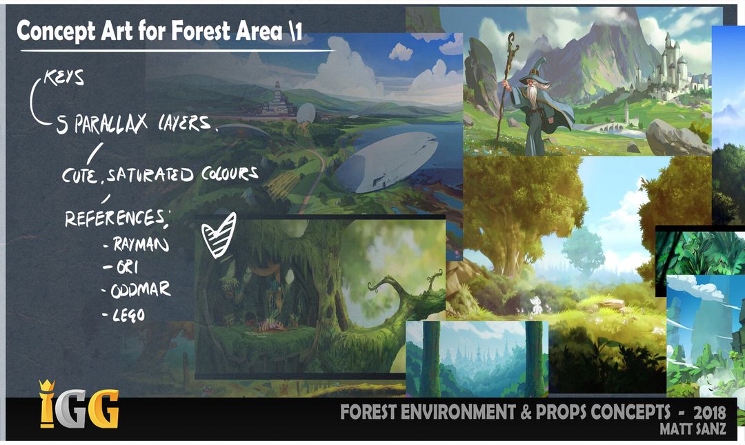 Craft Legend Visual Development