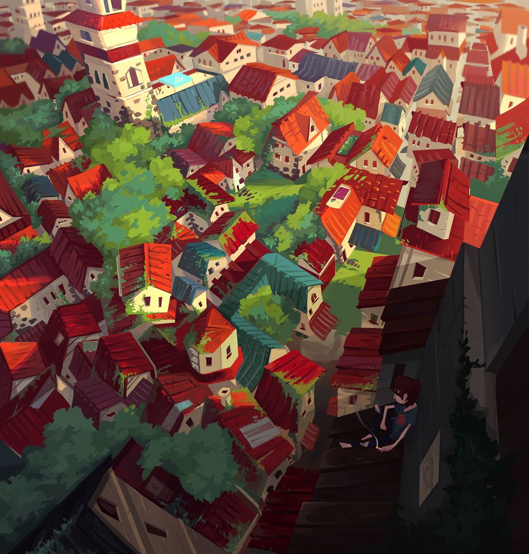 High Above the City
