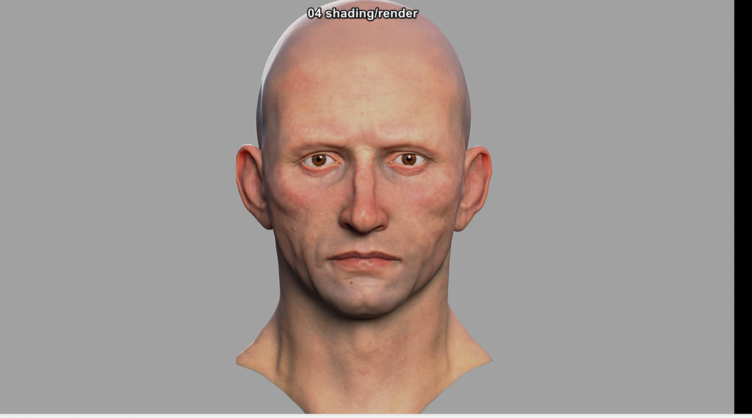 Realistic Character Work In Progress