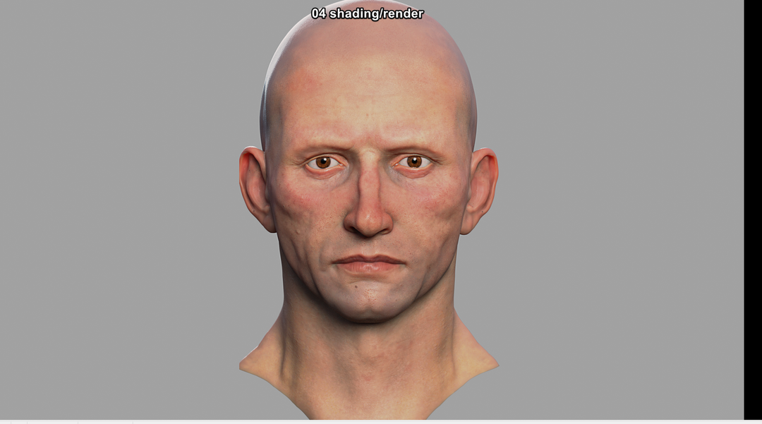 Realistic Character Work In Progress by Rico C.