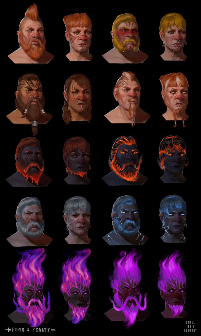 Dwarven Race - Fear and Fealty