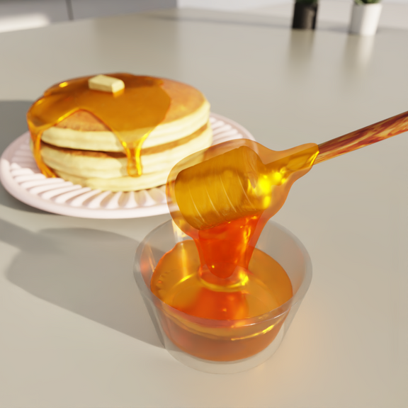 Honey Gold Simulation