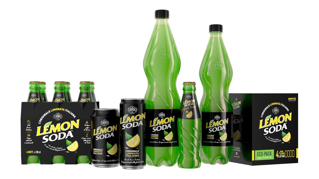 Lemon Soda - Product Visualization