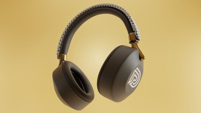 Headphones Product rendering