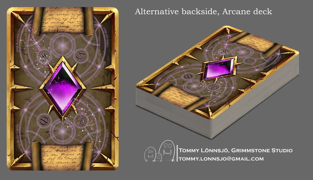 Card Backs for TCG by Tommy L.