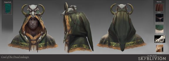 Cowl of The Druid - Skyblivion