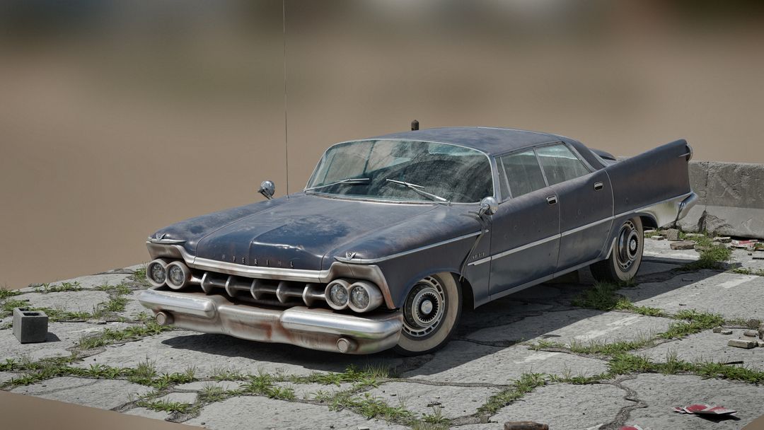 Abandoned Chrysler Imperial 1959