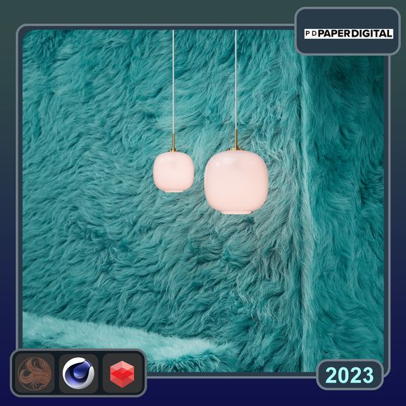 Ornatrix 3D Grooming for "LOUIS POULSEN - PALE ROSE 2" | Paper Digital agency | 2023 | Commercial