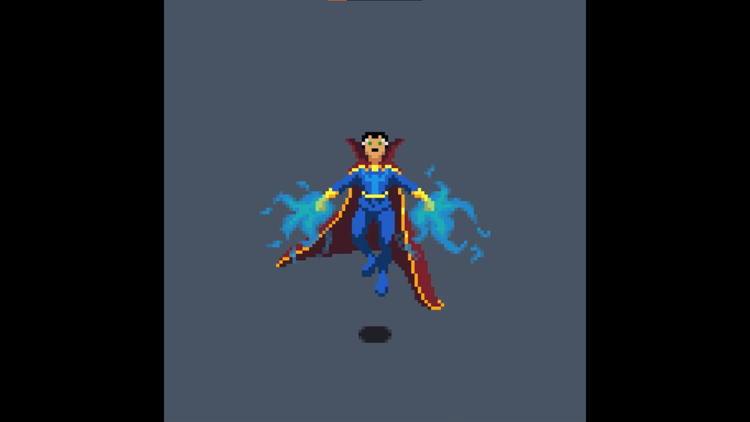 Dr Strange Pixel Art Animation