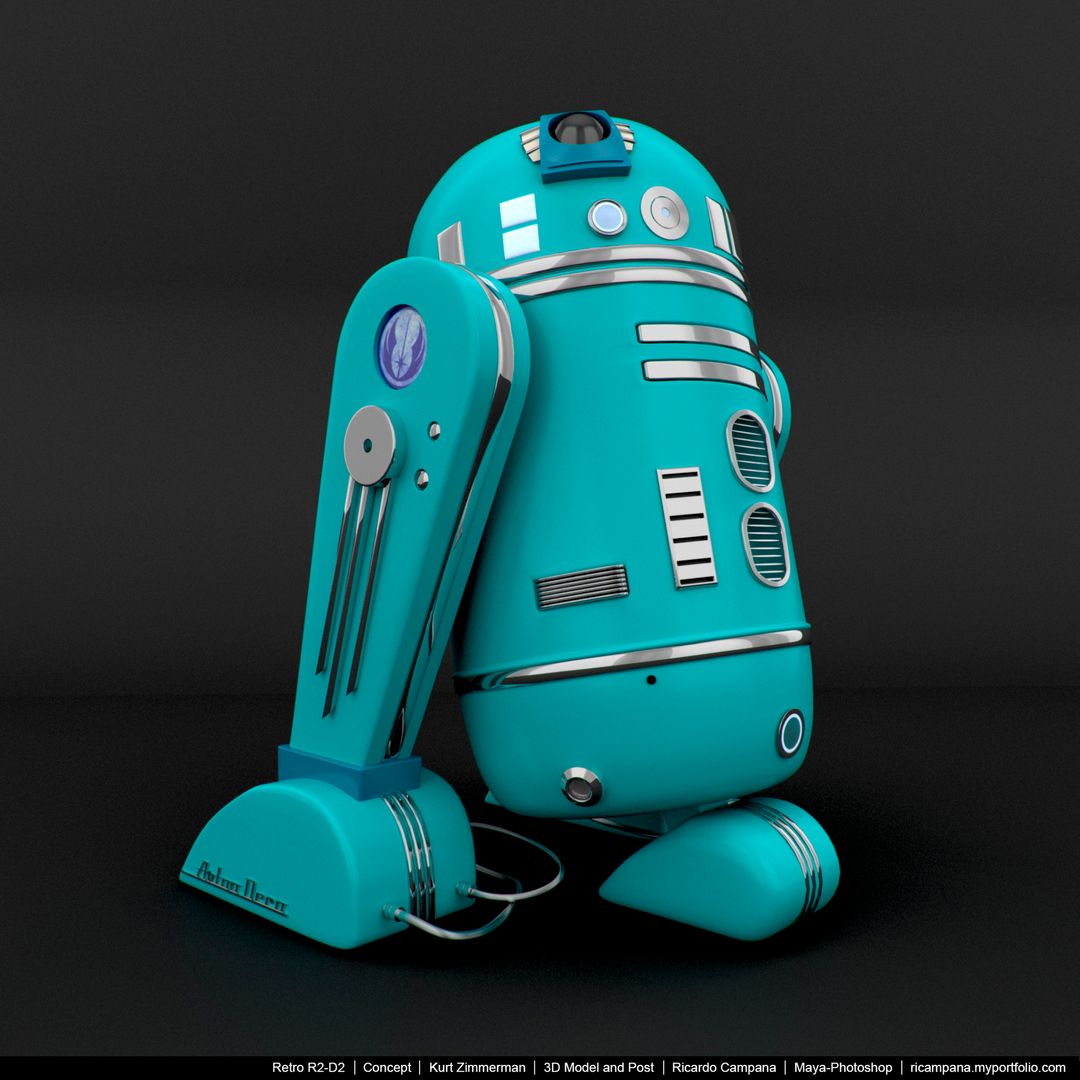 Retro R2-D2