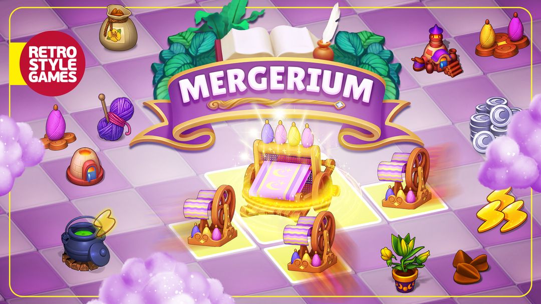 Mergical Icons Concept Art for Fun Match Puzzle (Merge)