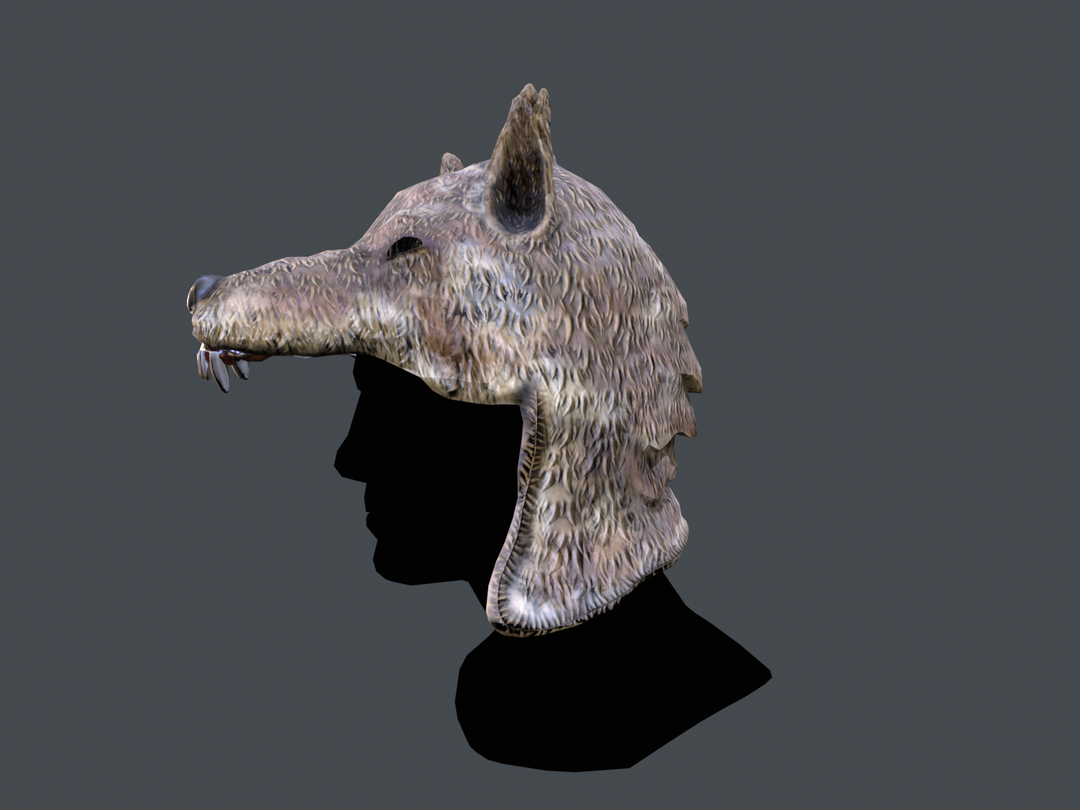 Wolf Head Cloak