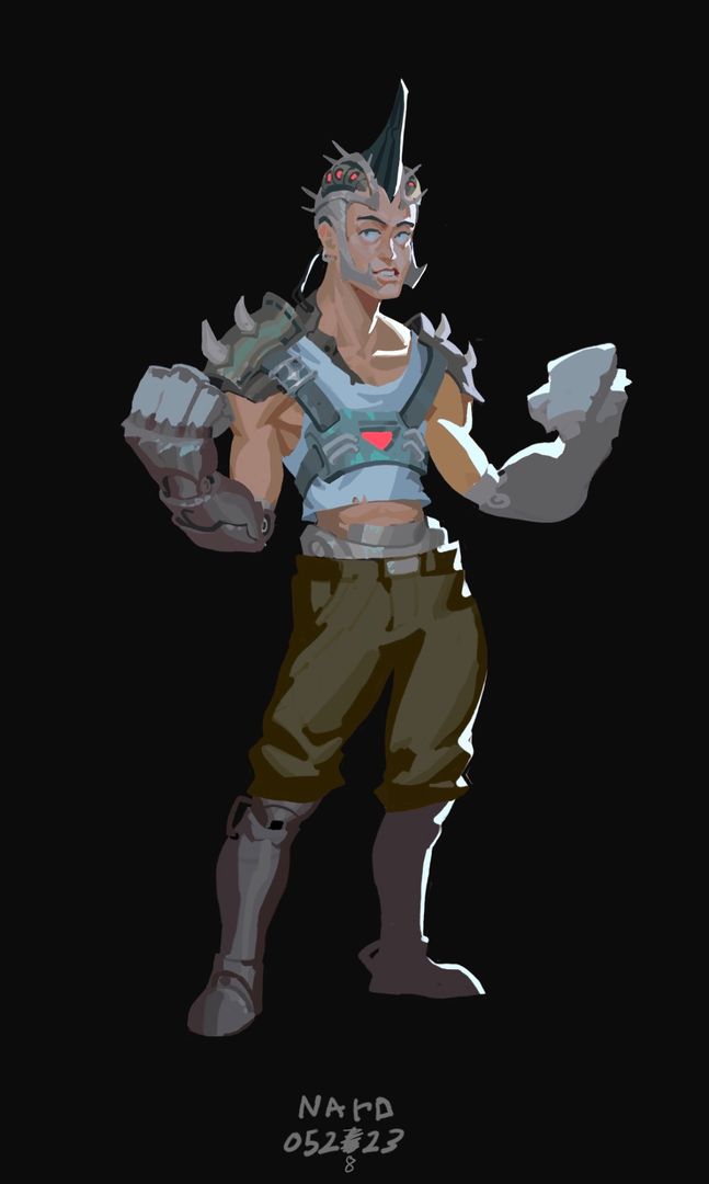 Punchy design