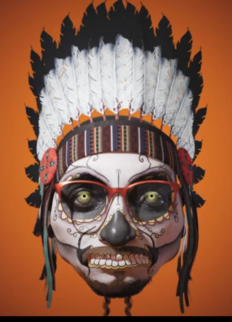 Facial rigging and Facial mocap , keyframe animation mix