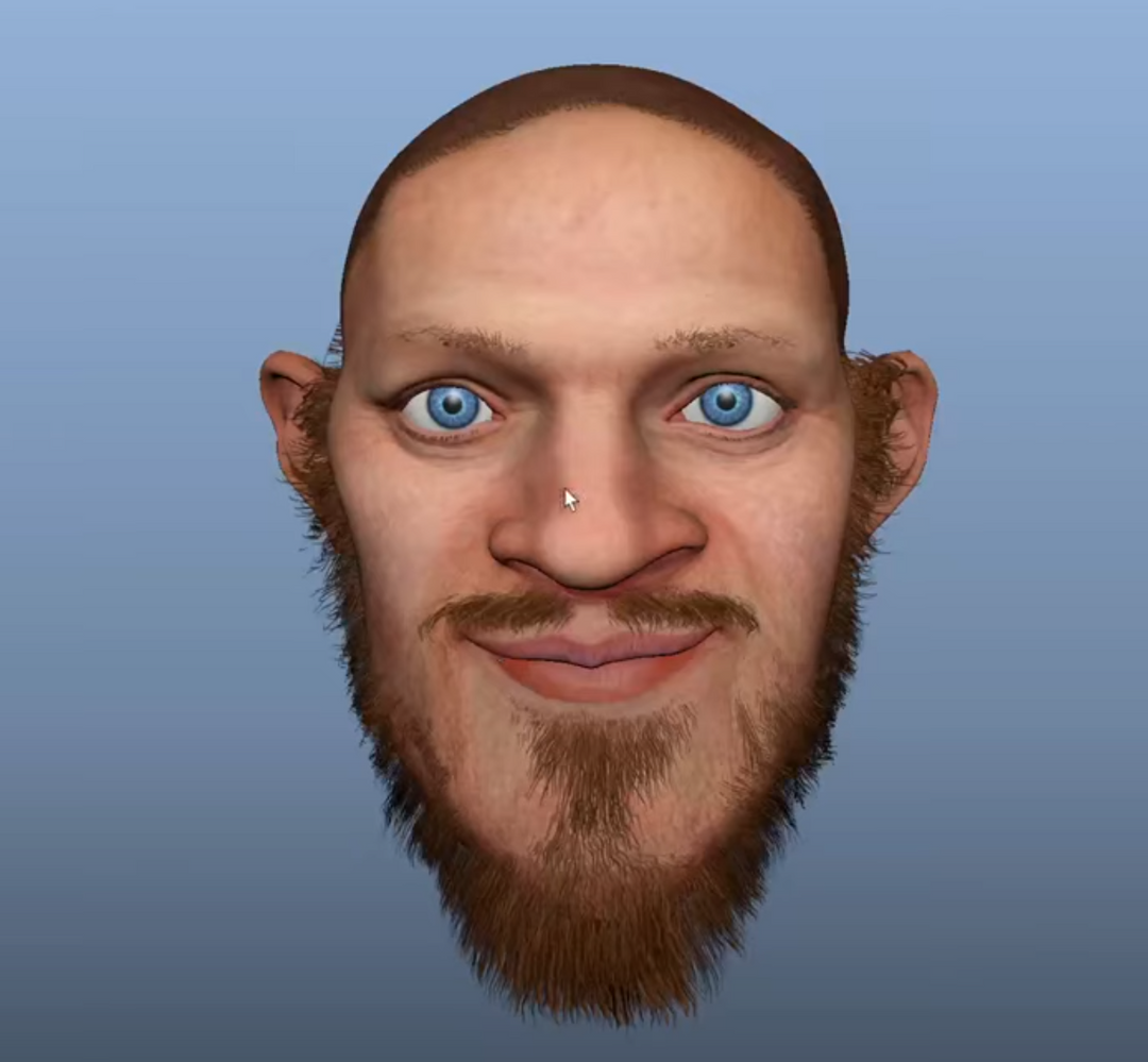 Facial setup for real time mocap