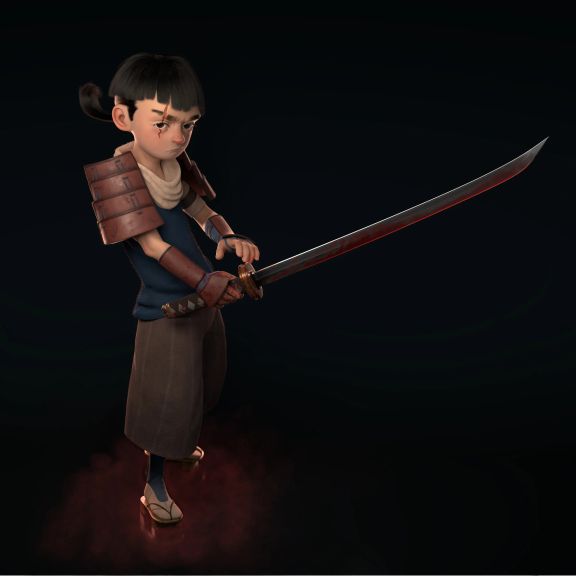 Bloody Young Samurai Rig