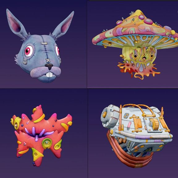 Stylized Props For Games | 3D Game Prop Modelling