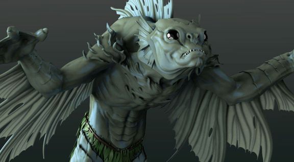 Swamp Monster (Original Design)