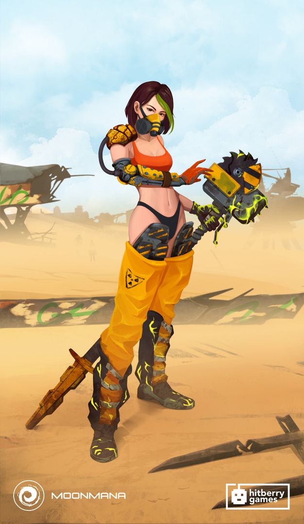 2D Character Illustrations