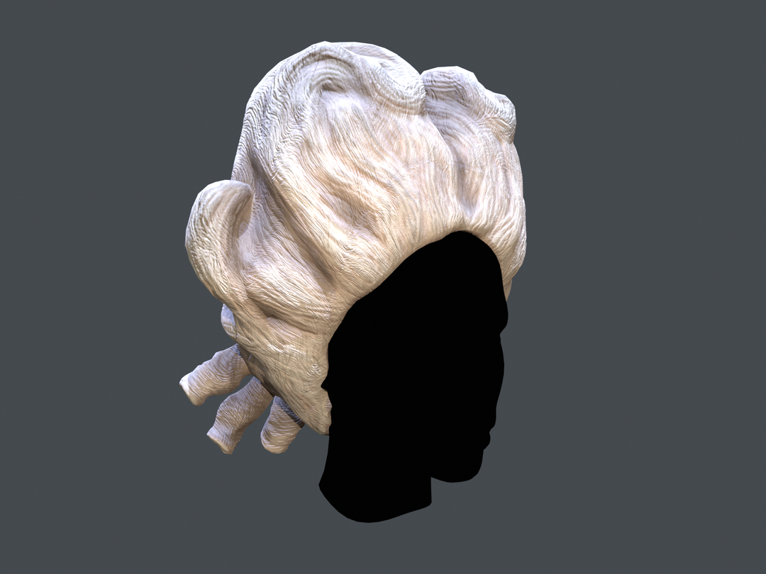 Century XIV French Female Wig