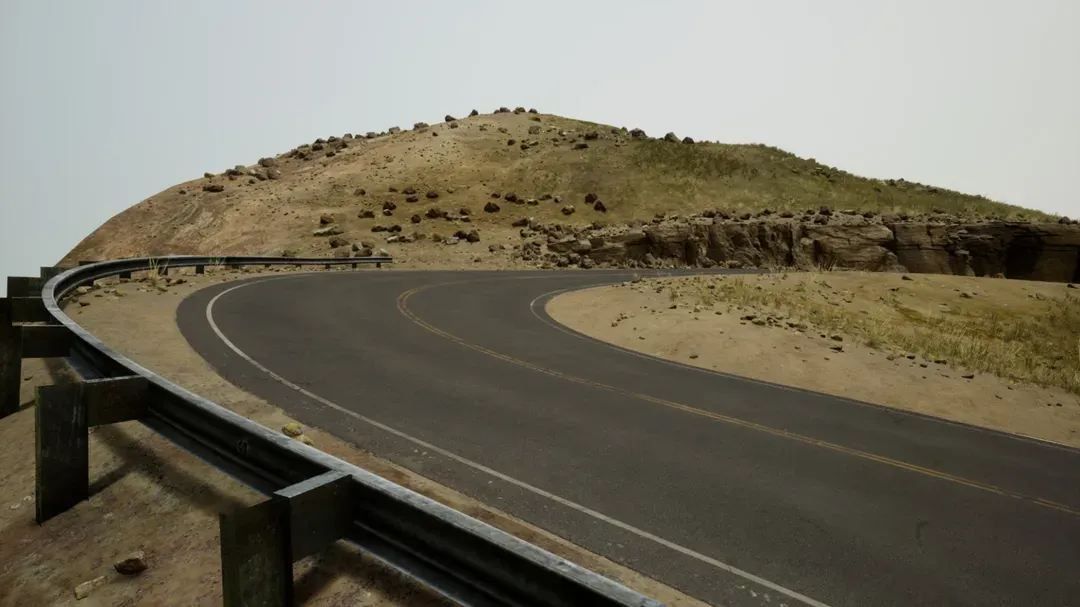 Race Track - Unreal