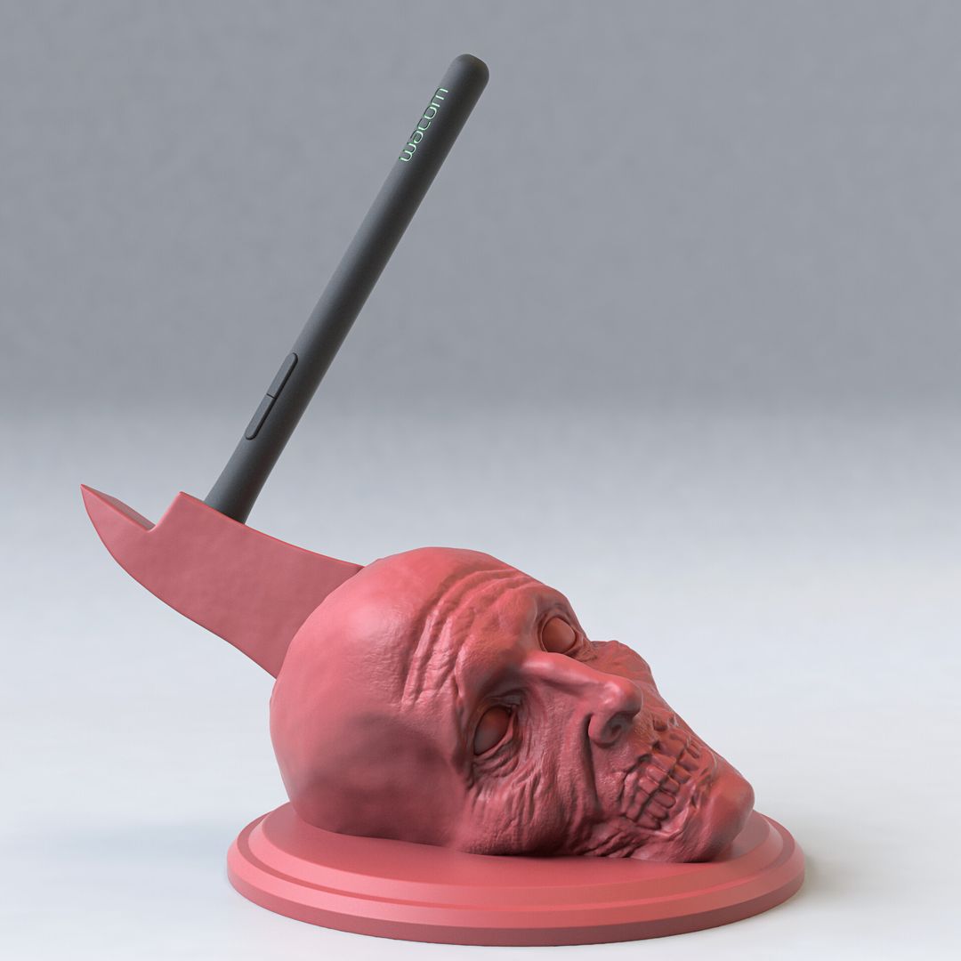 Zombie Pen Holder