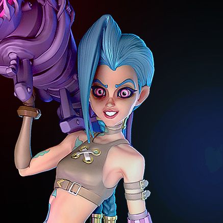 Jinx - Arcane - League of legends by Vinicius H.