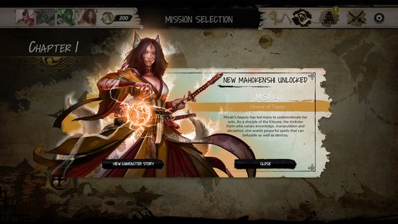 Mahokenshi - Various screens