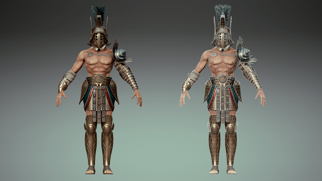 Game Character - Paladin