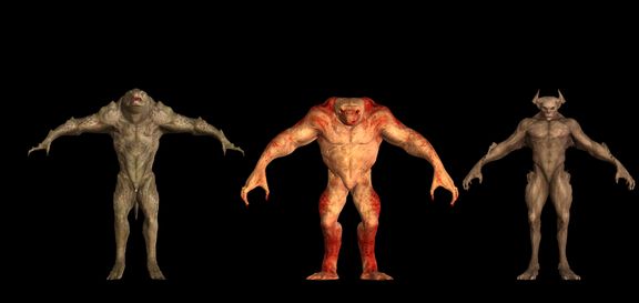 Creature 3D concept work