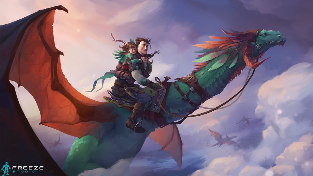 Illustration - Dragons