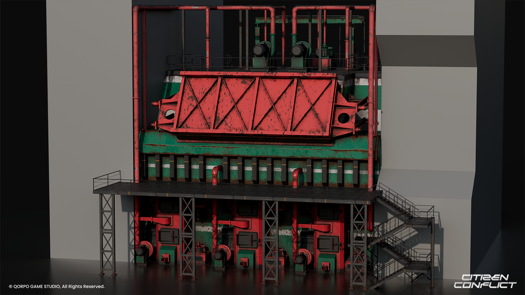 Citizen Conflict: Industrial Furnace