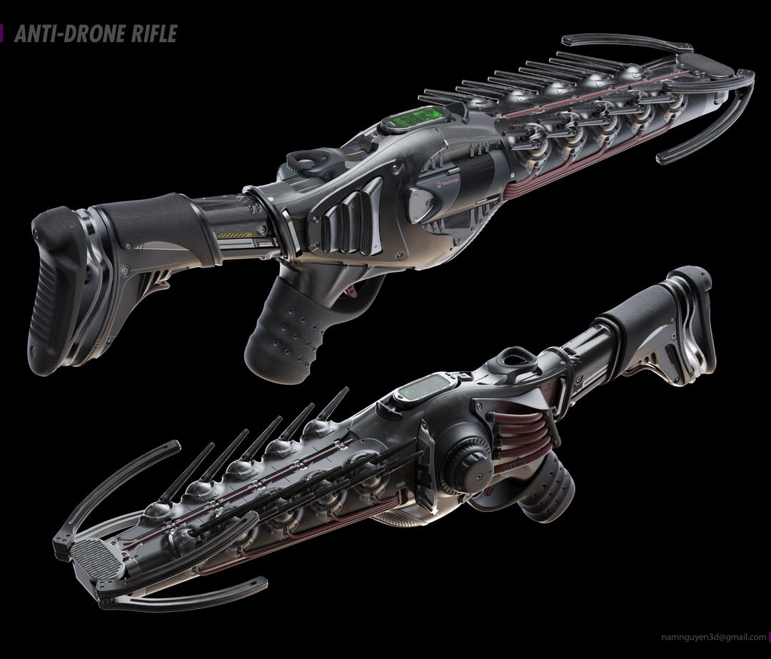 Anti-Drone Weapons Concept