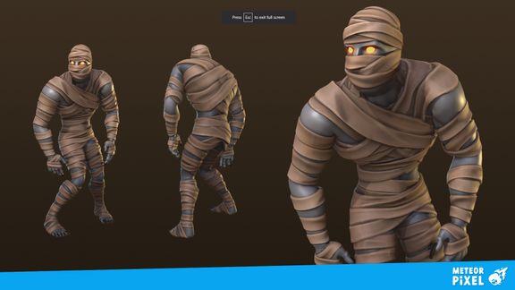Mummy - 3D Character