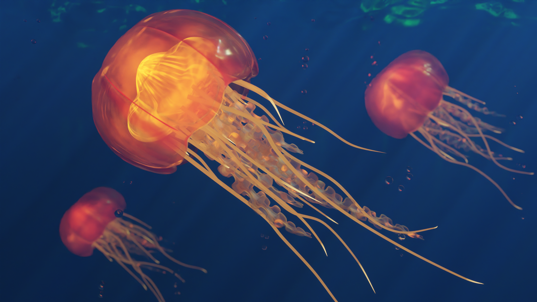Jellyfish ocean environment