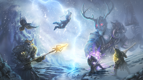 Illustrations and Concept Art | 2D Game Building Concept Art