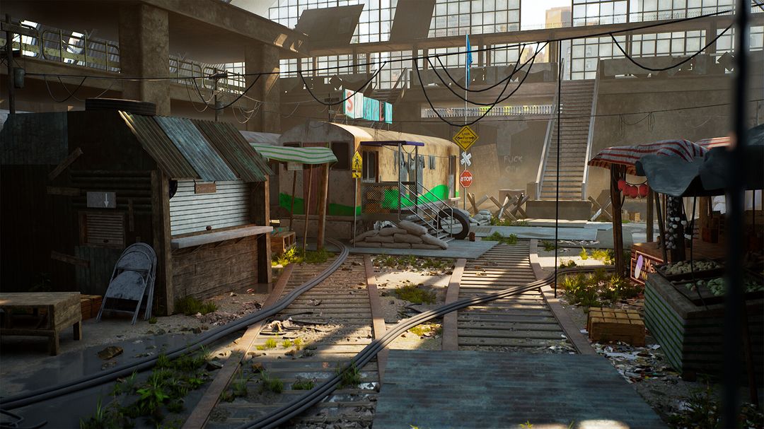 UE Environment - Shelter in Hangar