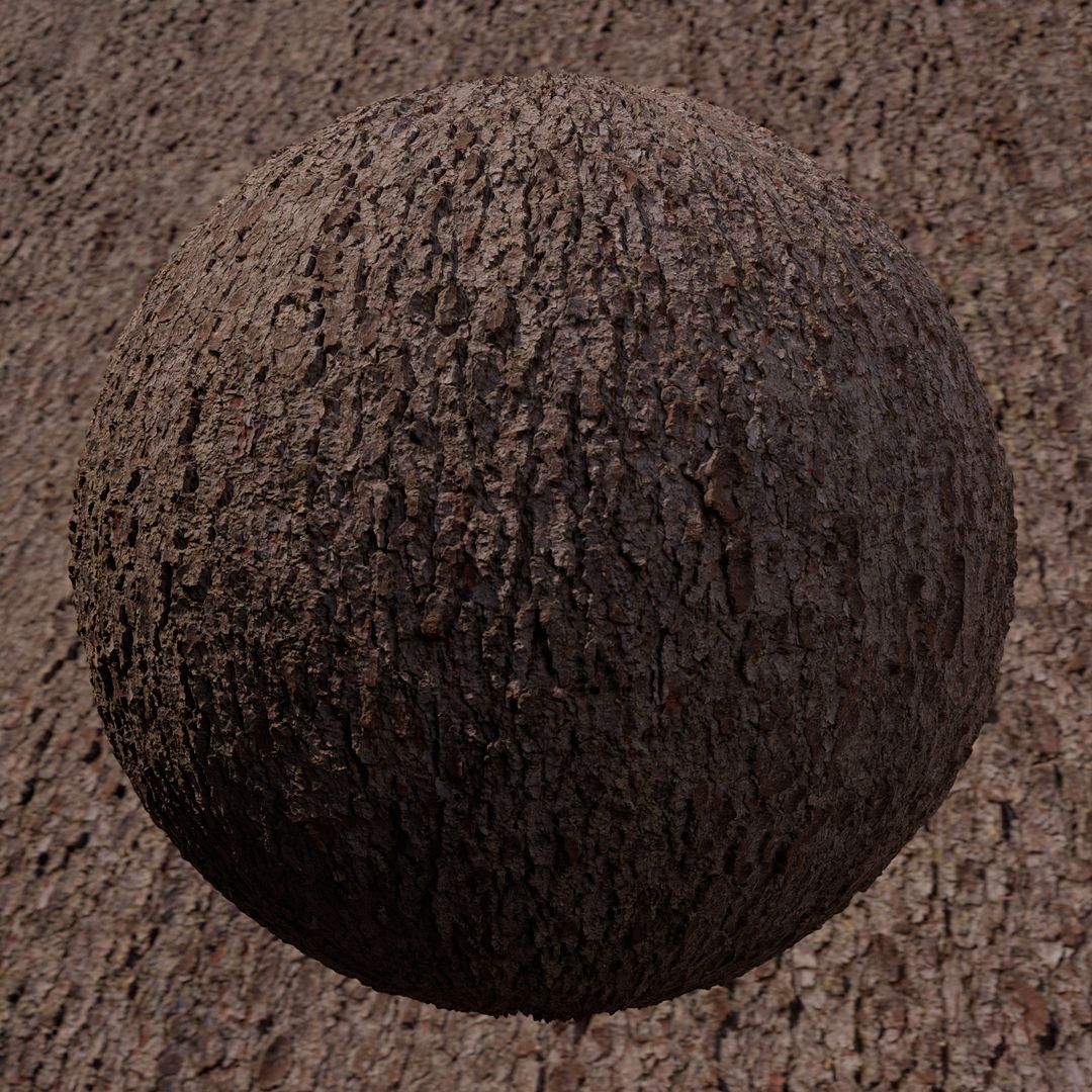 [Tileable Scan] Pine Bark