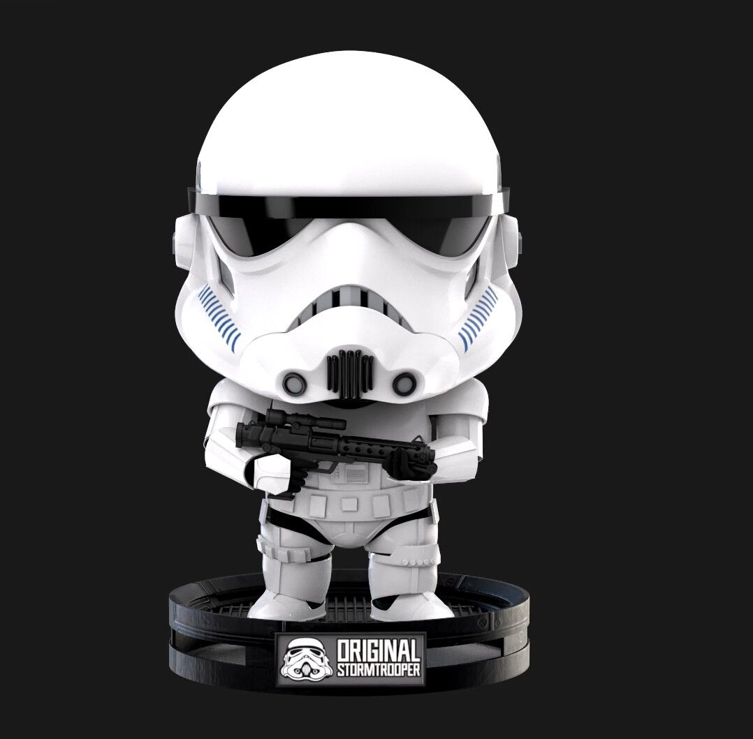 Original Totem Stormtrooper (official Stormtrooper merch) by Alchemist Pictures