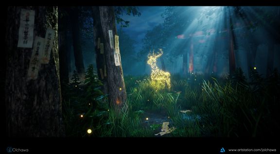 Guardian of the Woods Environment- UE4