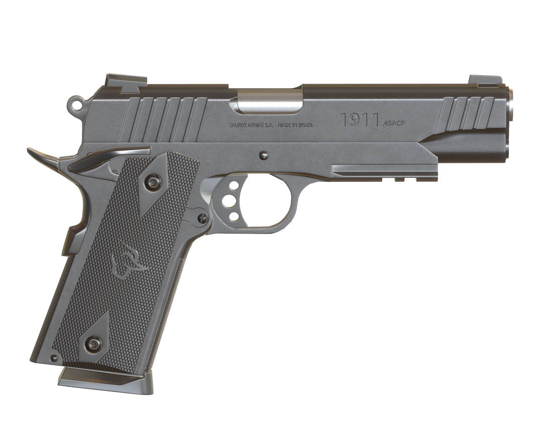 Taurus 1911 Tatica Model for Game by Gabriel M.