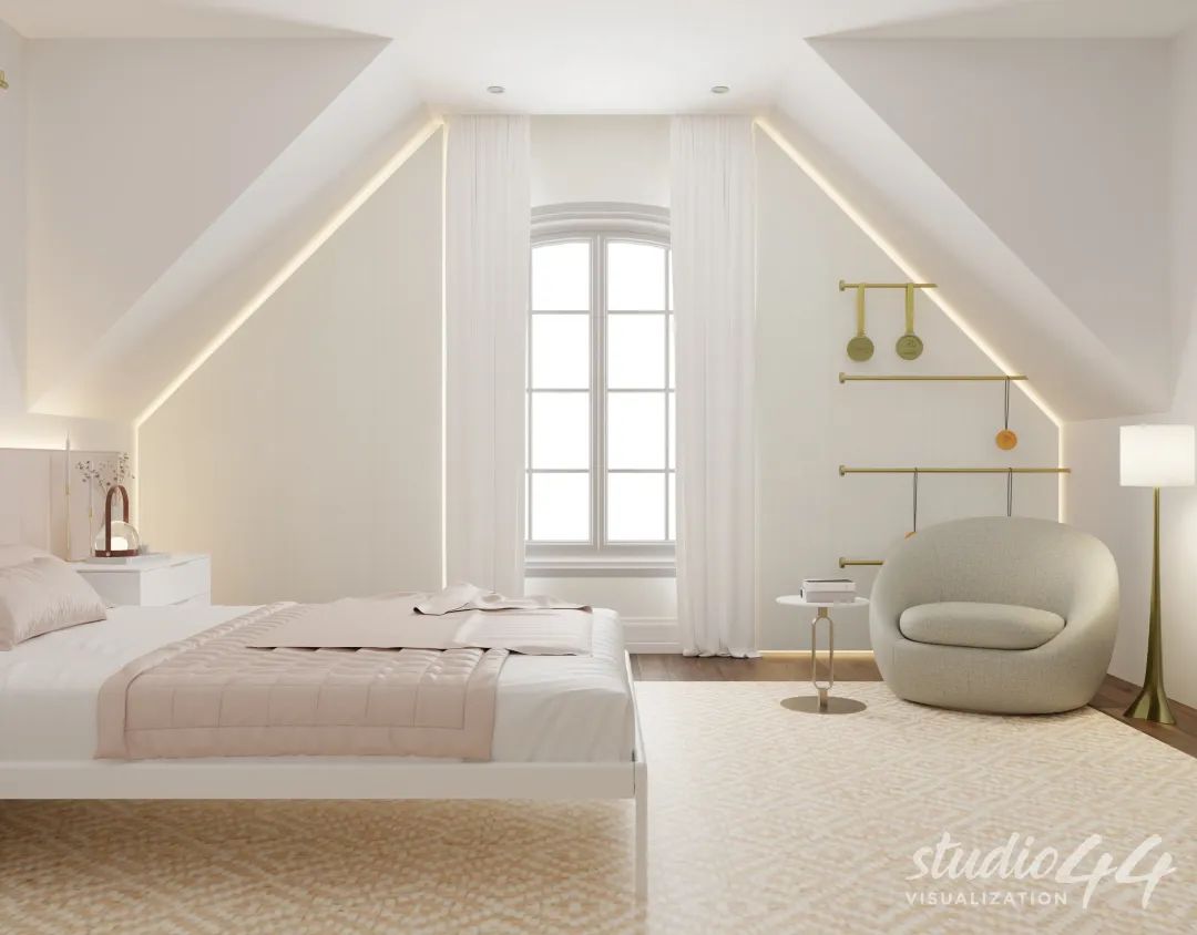 Bedroom Render - Canada