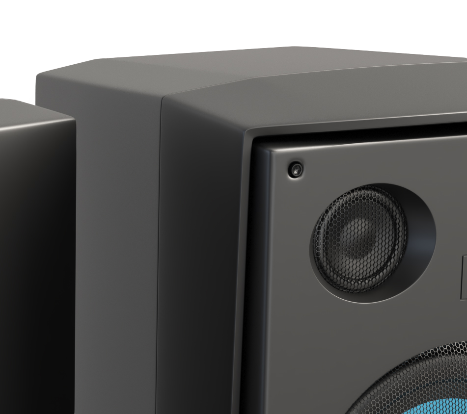 Corsair sp2500 | 3D Retail Electronics CGIs