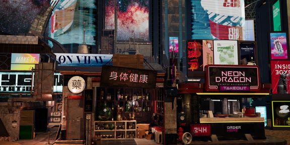 Virtual Background and Sci-Fi Environment