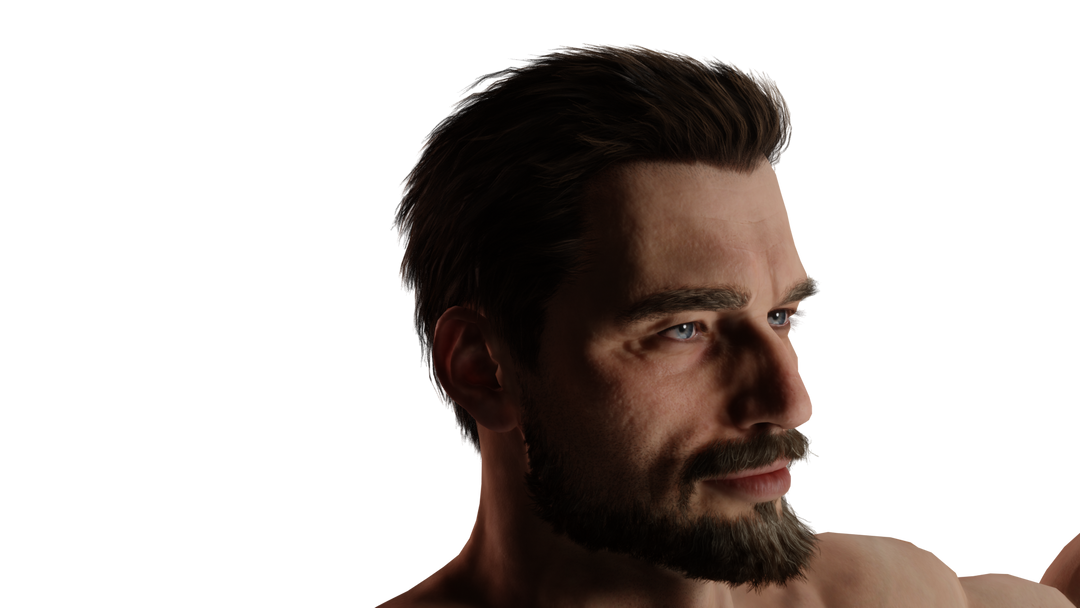 Male Human Character by sam t.