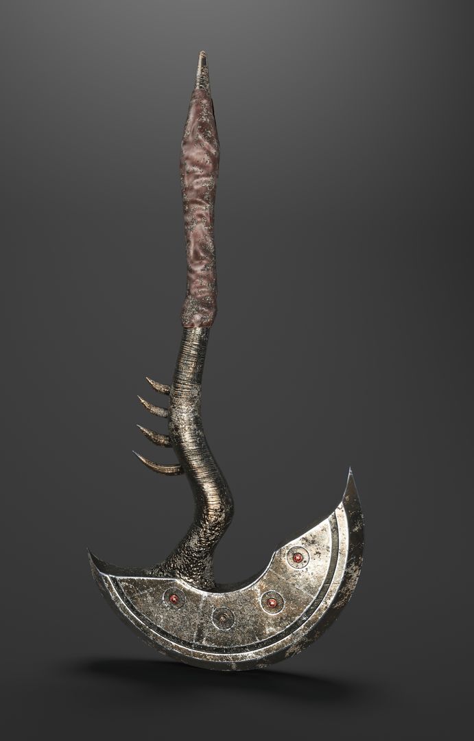 Astarte  War Axe and Dagger by reza h.